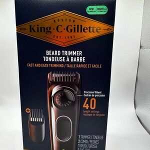 Beard Trimmer - Black and Silver